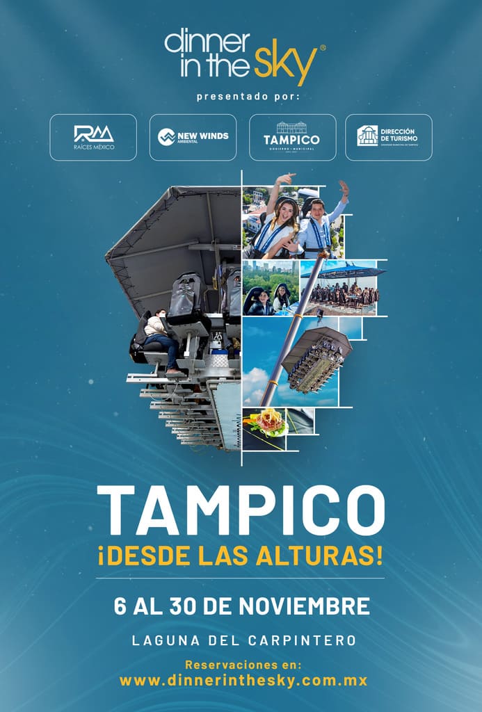 Dinner in the sky Puebla 2025